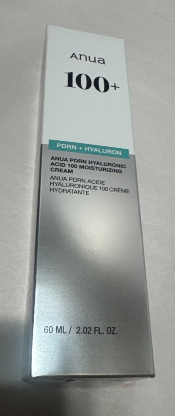 Anua PDRN Hyaluronic Acid 100 Moisturizing Cream 60 ml K-beauty Exp 10/28